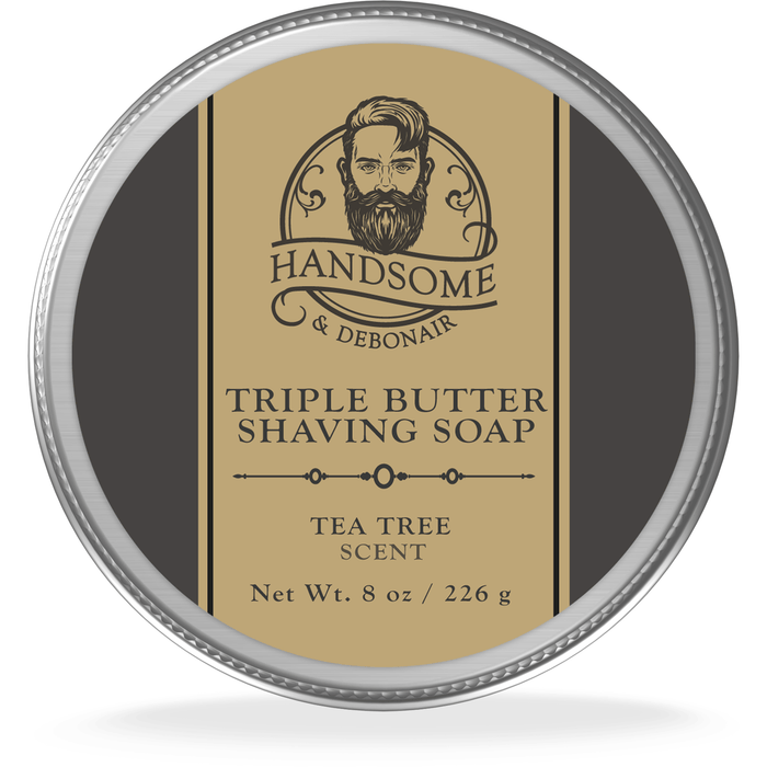 Handsome & Debonair - Sandalwood Shaving Soap 8z