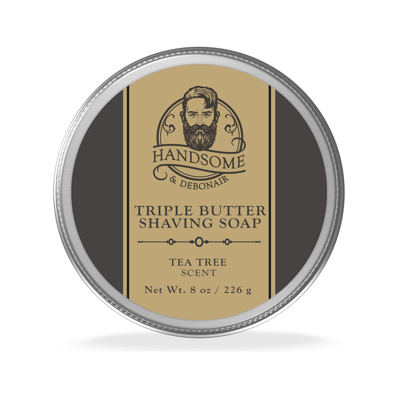 Handsome & Debonair Tea Tree Shaving Soap Shaving Care