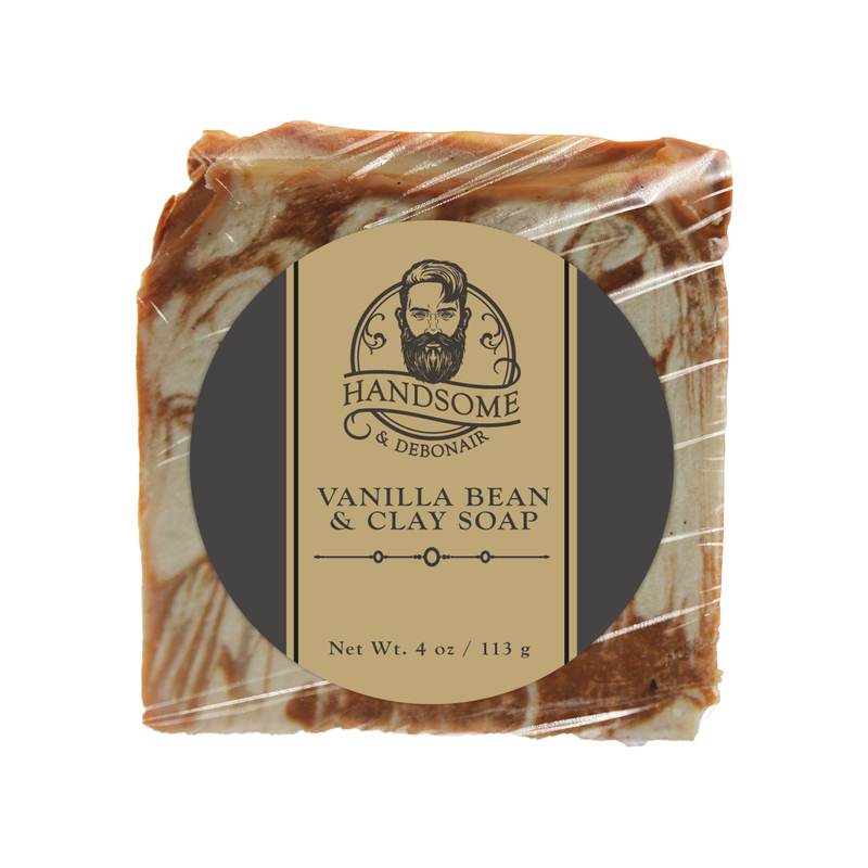 Handsome & Debonair Vanilla Bean & Clay Soap Cleanser