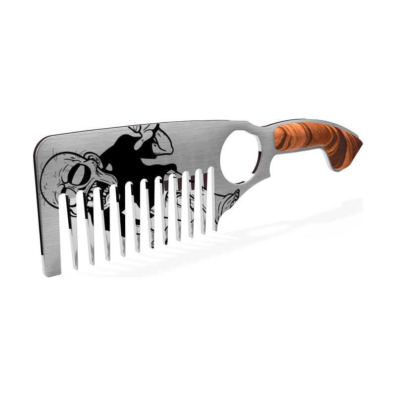 Handsome & Debonair Zombie Beard Comb Styling Tools