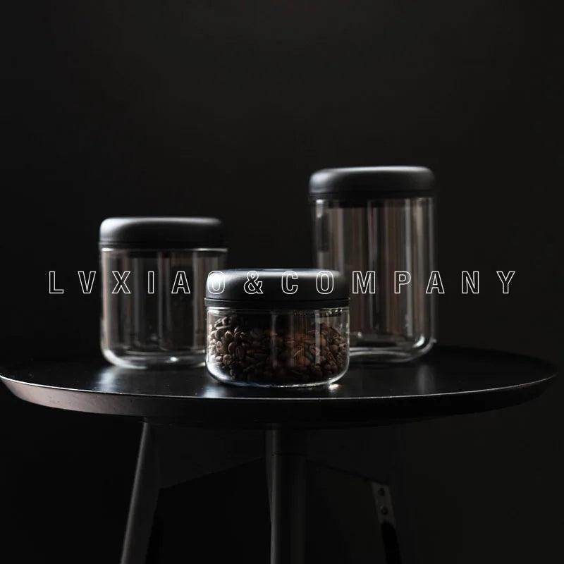 SmartPursue™ Fellow Atmos Airtight Coffee Bean Storage Jar Tank Kitchen Utensils