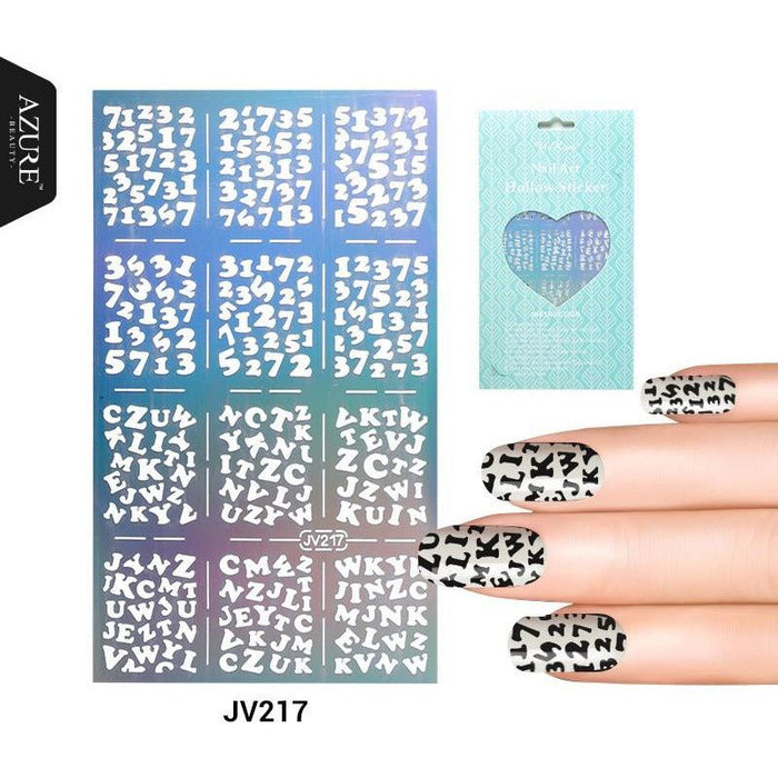 Tiebeauty - Nail Art Hollow Sticker