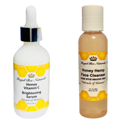 Honey Bee SUPER SPECIAL SALE Choice of Serum and Cleanser Pack Beauty