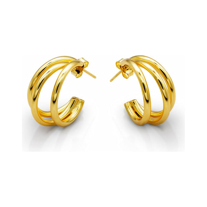 ELISE CHARM GOLD EARRINGS