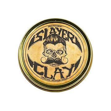 Death Grip Death Grip Slayer Organic Medium Hold Hair Clay 2 oz Hair Clay