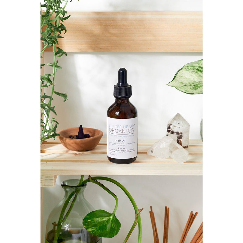 Butter Me Up Organics Organic Hair Oil Repair Healthy Hair Hair