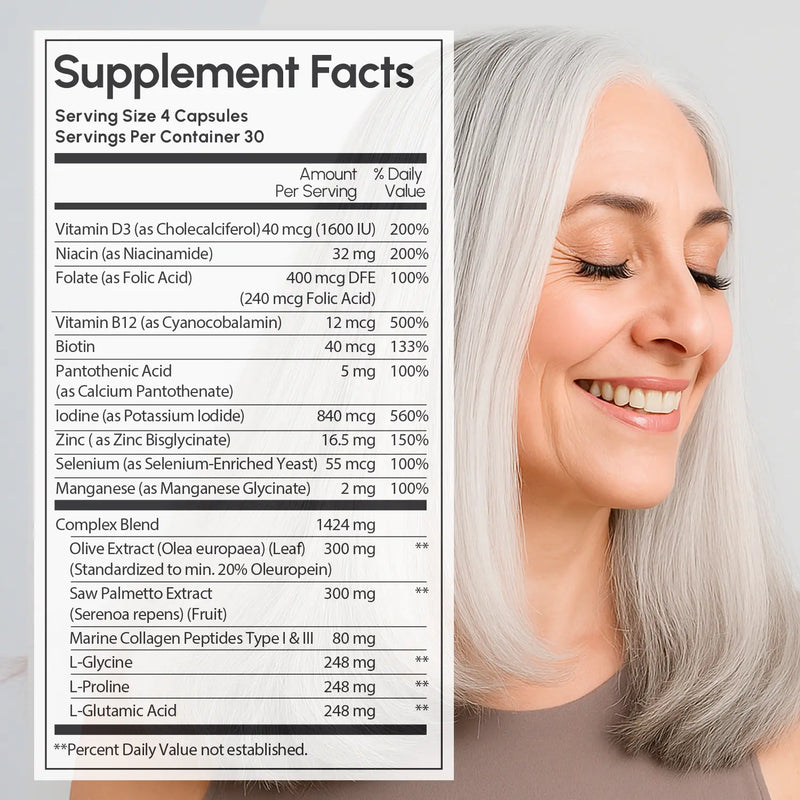 Maree Biotin & Collagen Hair Growth Complex