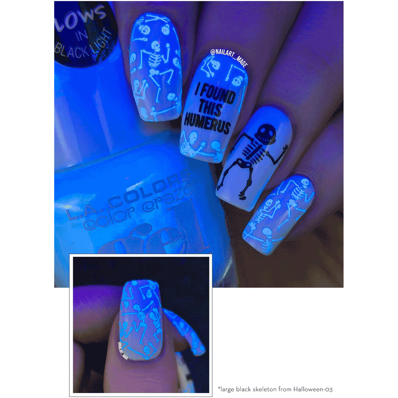 UberChic Beauty Halloween-09 Stamping Plate