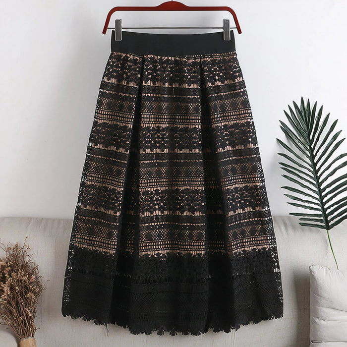 Halle Classic Lace Adjustable Skirt