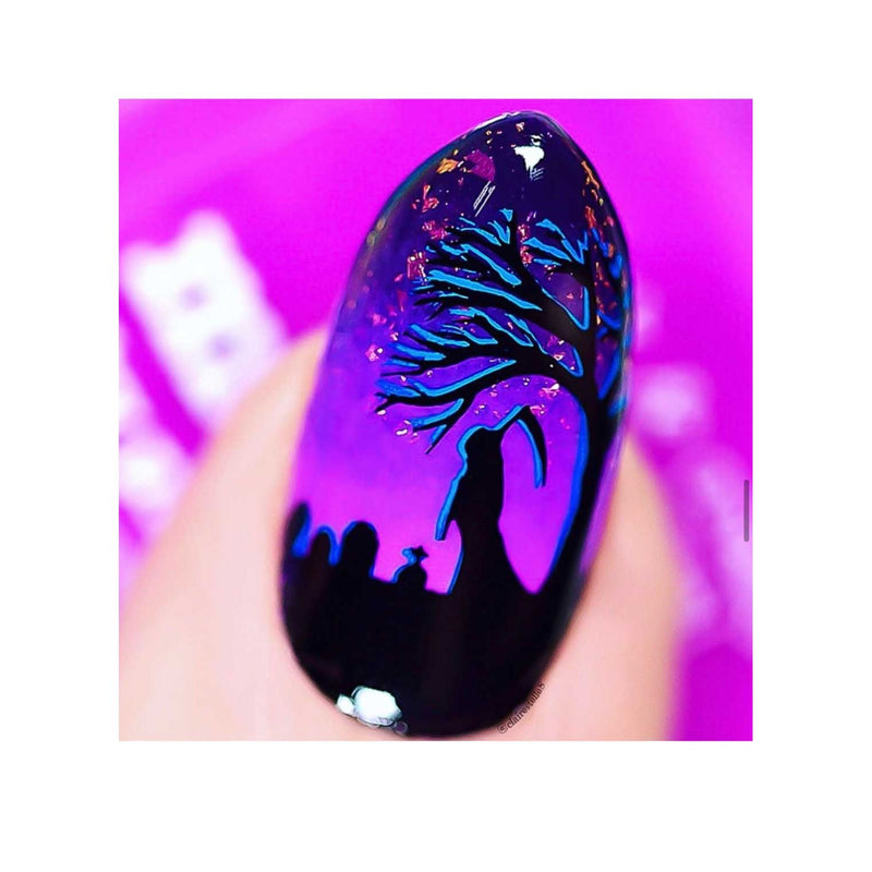 UberChic Beauty Halloween-05 Stamping Plate
