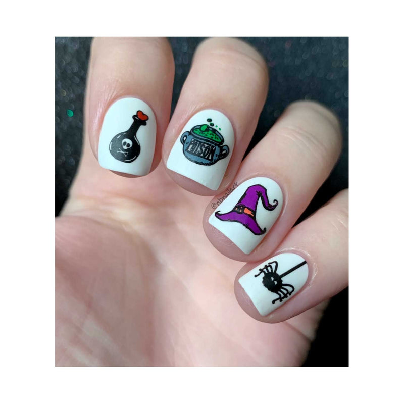 UberChic Beauty Halloween-07 Stamping Plate