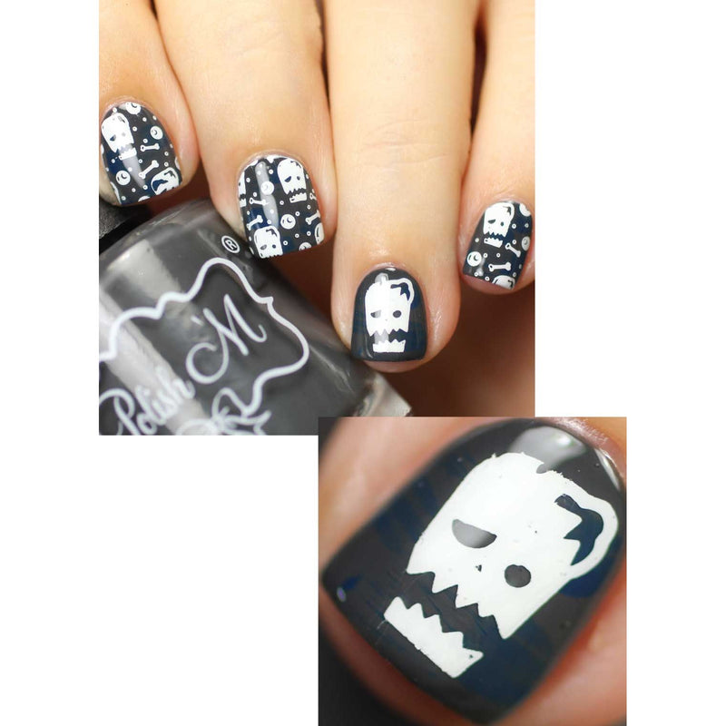 UberChic Beauty Halloween-07 Stamping Plate