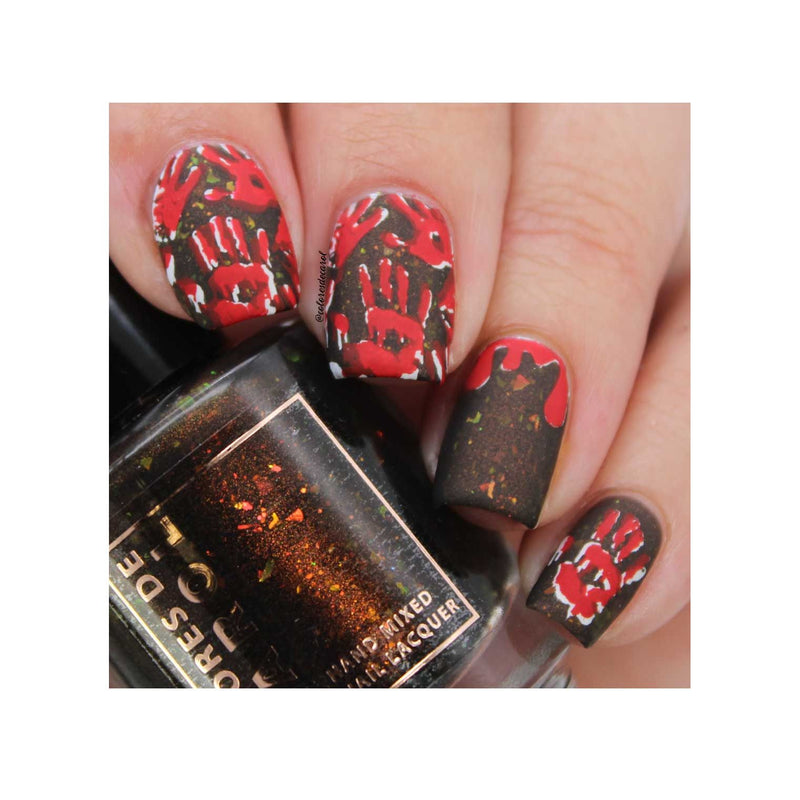 UberChic Beauty Halloween-07 Stamping Plate