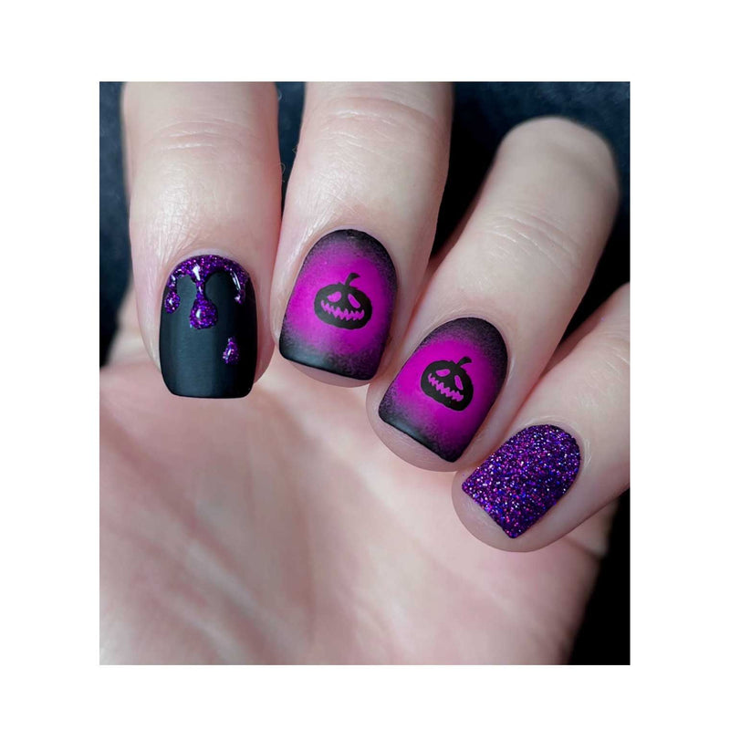 UberChic Beauty Halloween-08 Stamping Plate