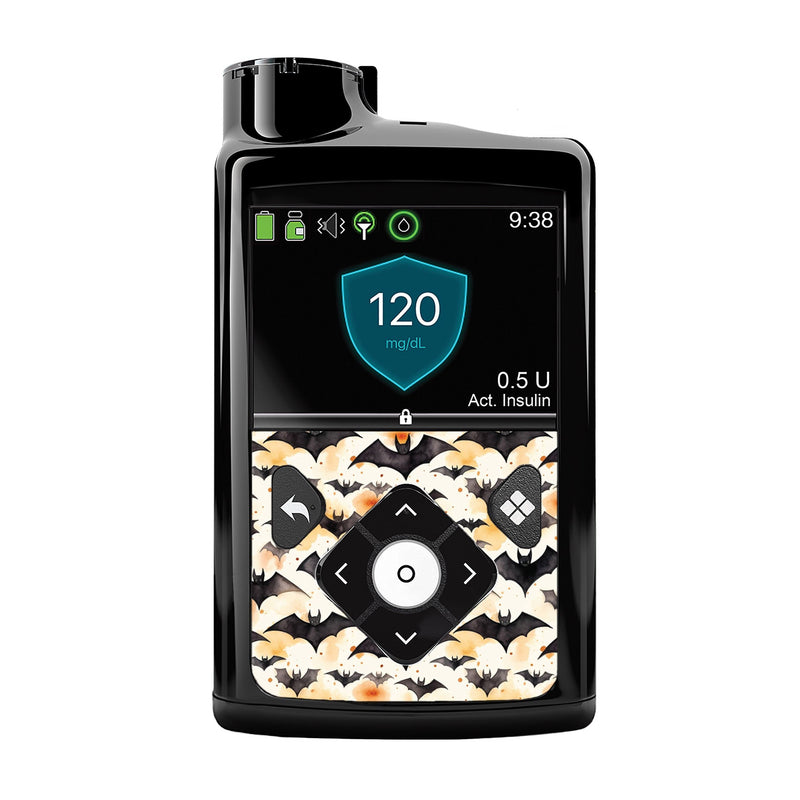 Peelz Halloween Bats for Medtronic MiniMed 770G & 780G Peelz/Stickers