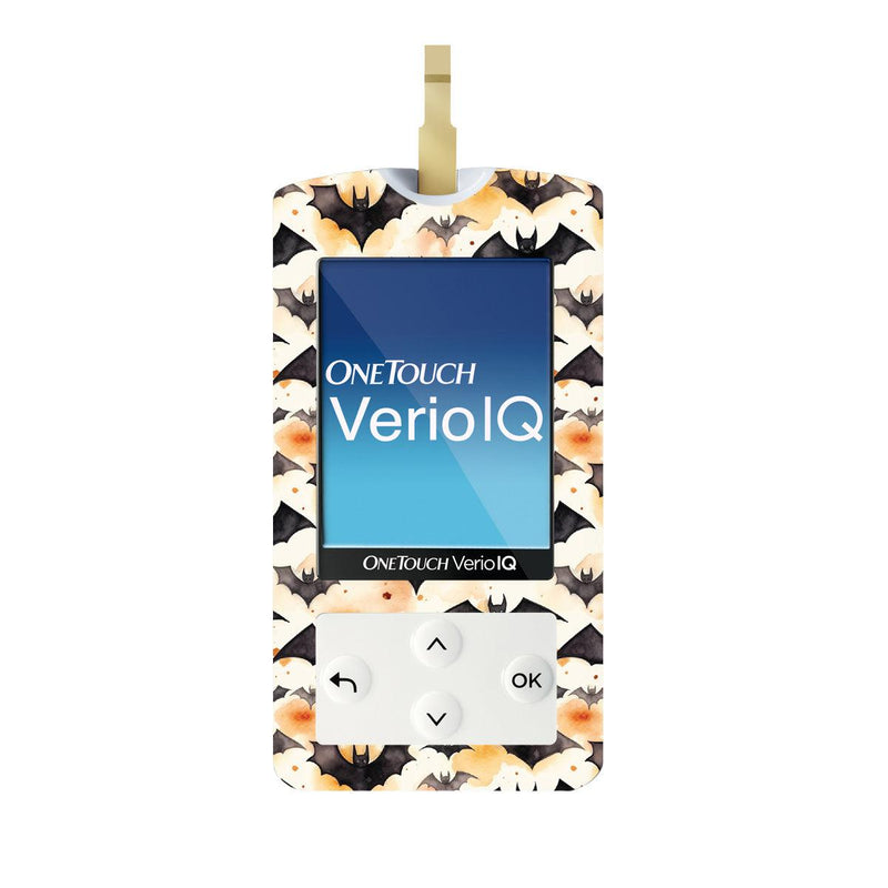 Peelz Halloween Bats for OneTouch Verio IQ Glucometer Peelz/Stickers