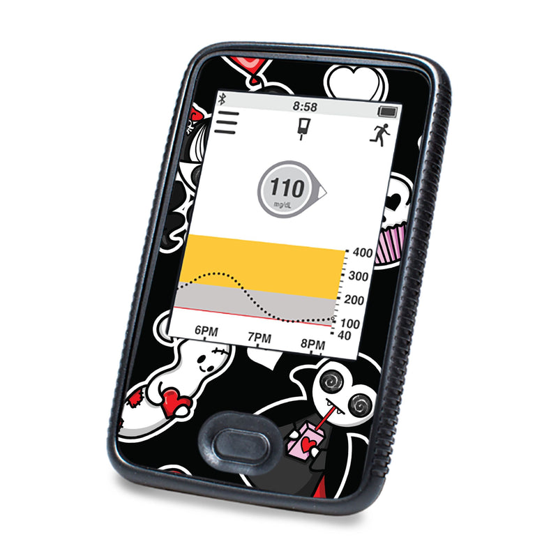 Peelz Halloween Valentine DEXCOM G6 Touchscreen Receiver Peelz/Stickers