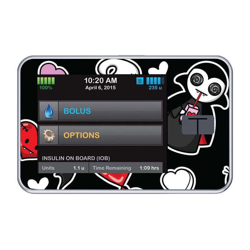 Peelz Halloween Valentine for Tandem t:slim Peelz/Stickers