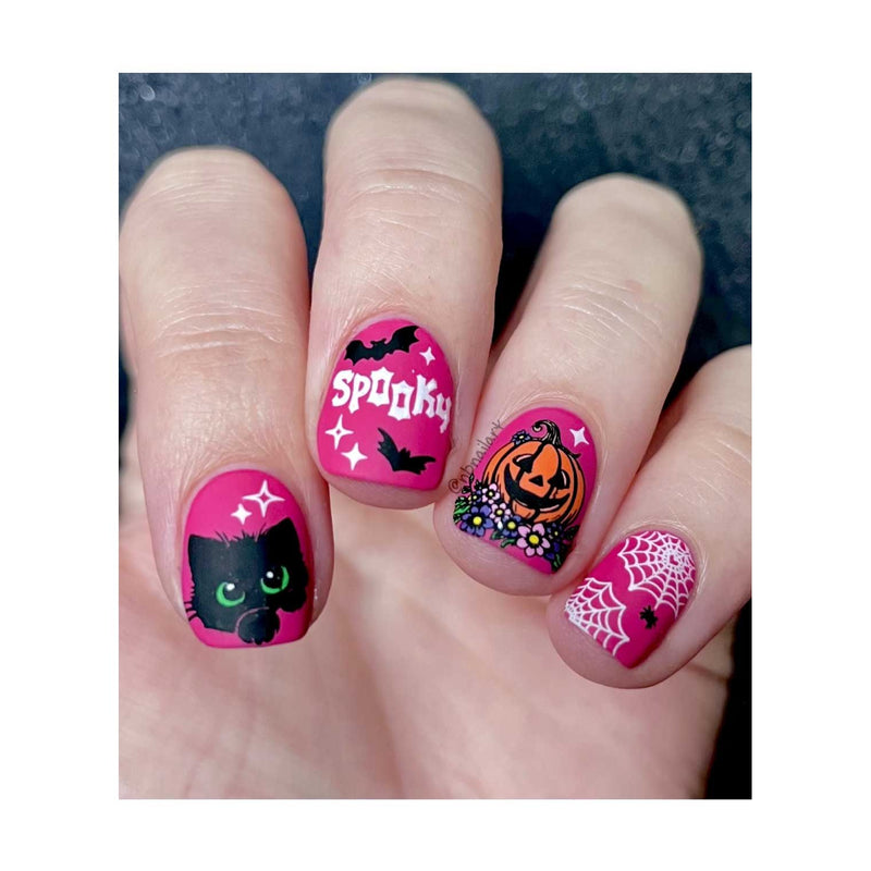 UberChic Beauty Halloween-11 Stamping Plate