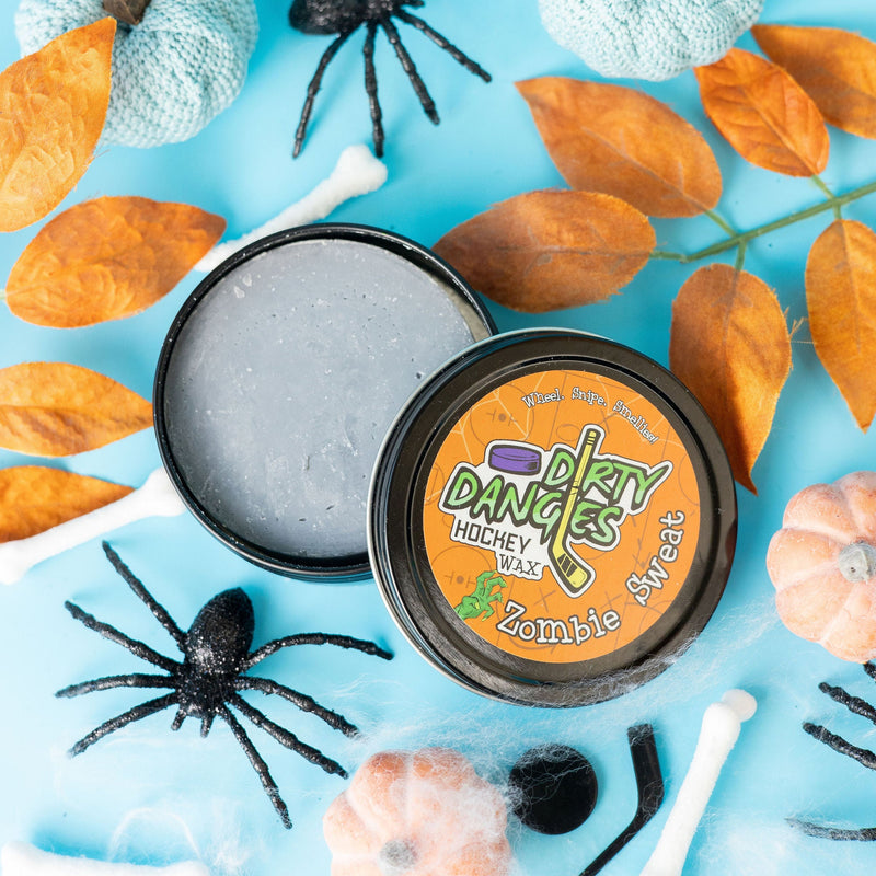 Dirty Dangles Hockey Zombie Sweat - Halloween Hockey Stick Wax Hockey Stick Wax Light Cyan