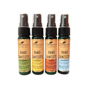 Adiva Naturals Hand Sanitizer (4 Pack) 1oz Cleanser