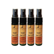 Adiva Naturals Hand Sanitizer (4 Pack) 1oz Cleanser