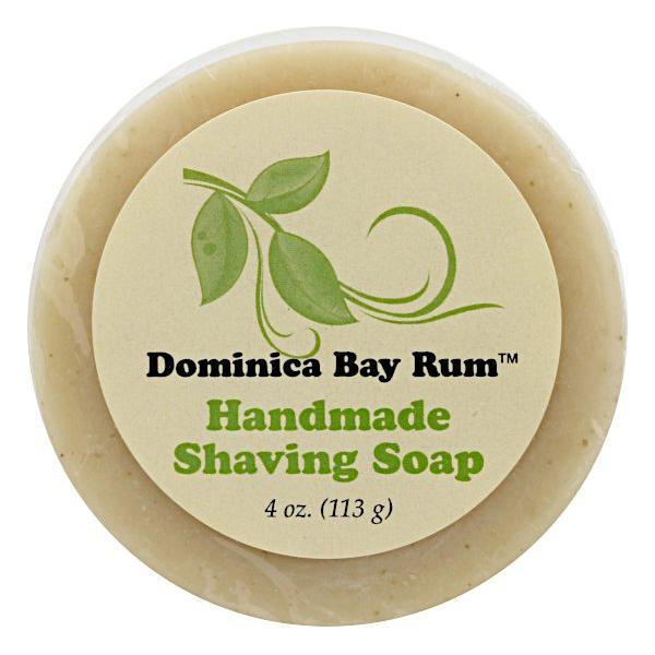 Dominica Bay Rum Handmade Shaving Soap 4 Oz