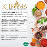 Khroma Herbal Products HAPPY - Organic Mood Enhancer Supplements