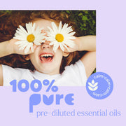 Plant Therapy Happy Place Essential Oil Pre-Diluted Roll-On Essential Oil Lavender 10 mL