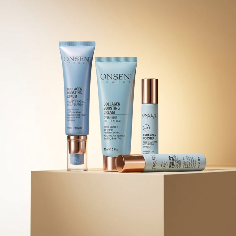 Onsen Secret Harmony In Radiance Out Routine Kit Skin Care Sets