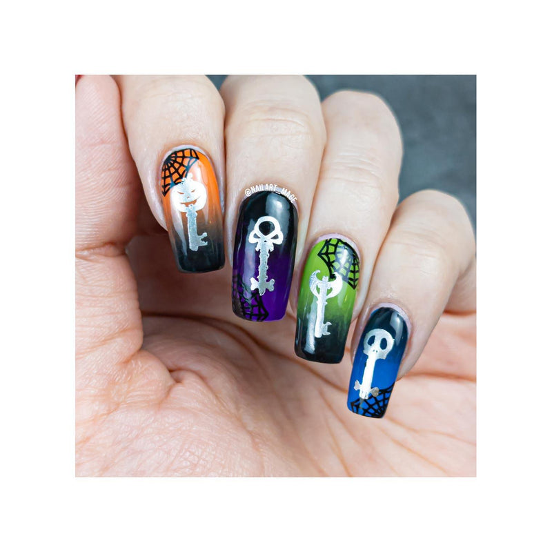 UberChic Beauty Halloween-08 Stamping Plate