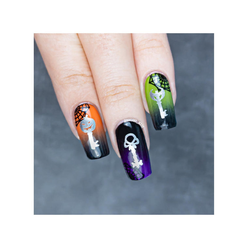UberChic Beauty Halloween-08 Stamping Plate