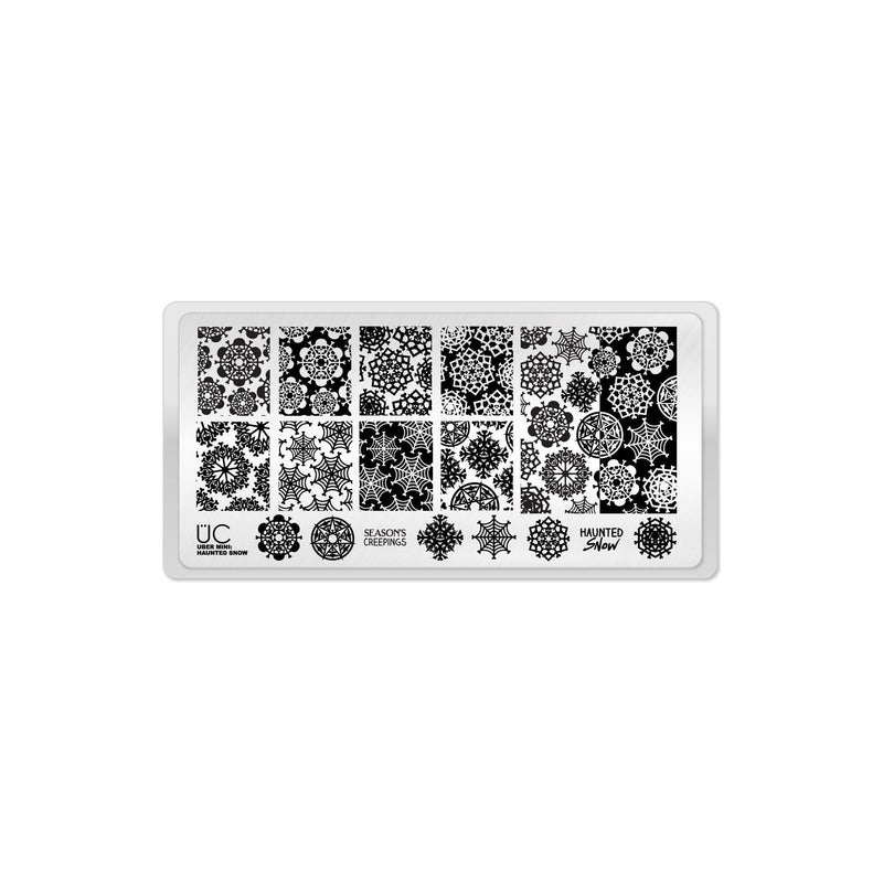 UberChic Beauty Haunted Snow Stamping Plate