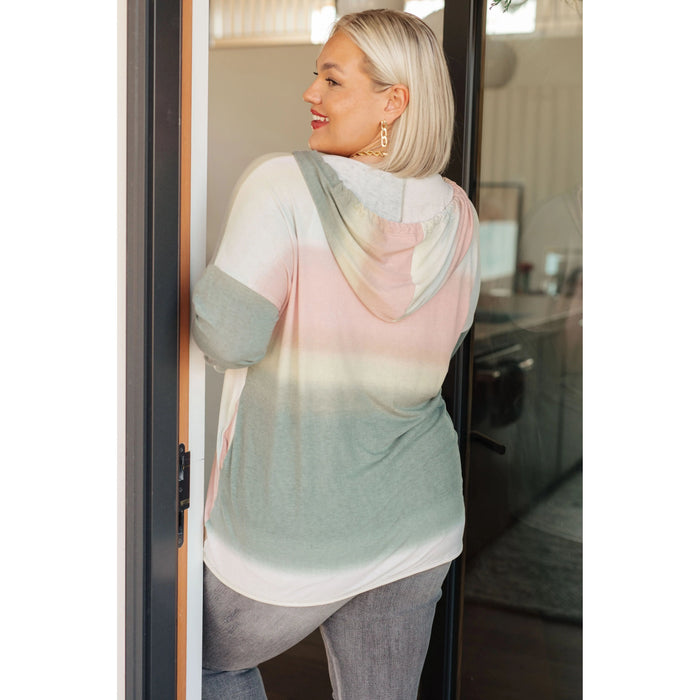 Hazy Horizon Ombre Hoodie