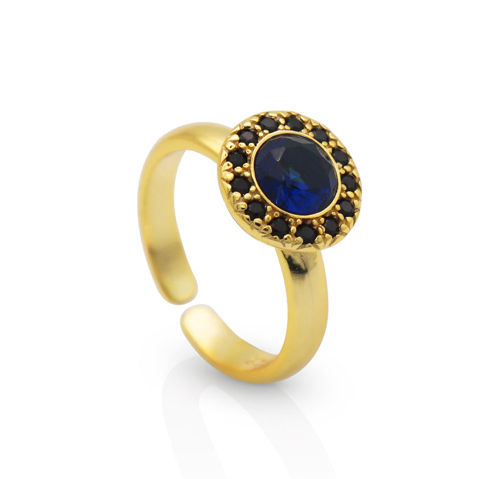 CLAIRE BLUE RING