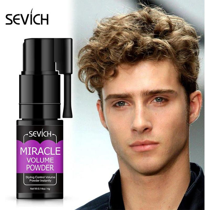 Sevich Miracle Fluffy Hair Powder Hair Volume Captures Haircut Unisex Modeling Styling Disposable Hair Quick-Drying Powder Spray