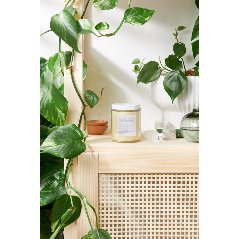 Butter Me Up Organics Healing Body Cream / organic body lotion / winter skin / dry skin / deep moisturizer Body