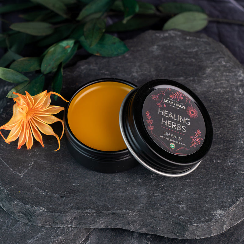 Chagrin Valley Soap & Salve Lip Balm: Soothing Healing Herbs Lip Balm