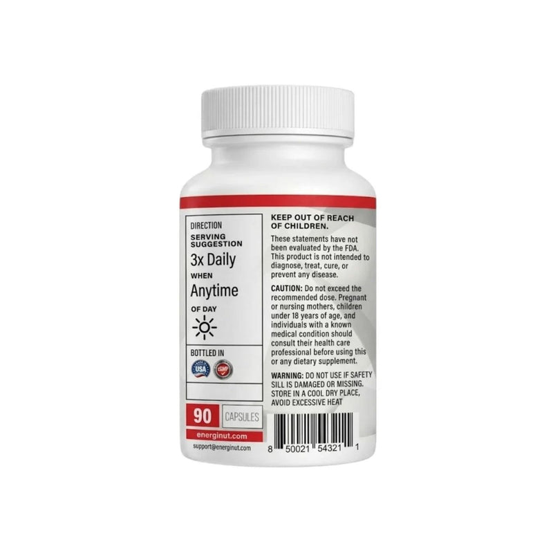 Energi Nutrition CardioVive Heart Blend Supplement Light Gray