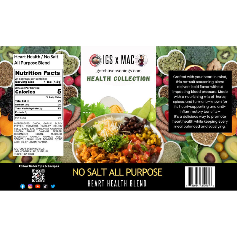 Igotchu Seasonings The 8 oz Health Collection Collab Bundle