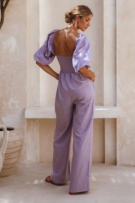 Heaven Bay Linen Jumpsuit by ELF