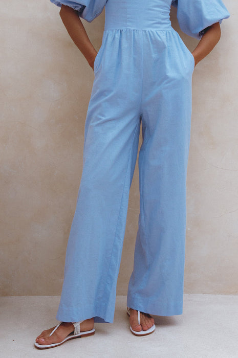 Heaven Bay Linen Jumpsuit