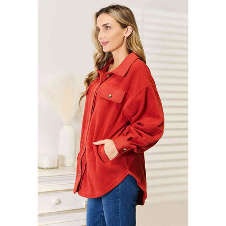 Heimish Cozy Girl Button Down Shacket