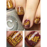 UberChic Beauty Hello Fall & Pumpkin Spice-02 Stamping Plate