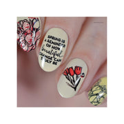 UberChic Beauty Hello Spring Stamping Plate