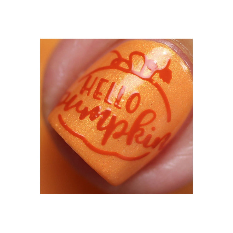 UberChic Beauty Hello Fall & Pumpkin Spice Stamping Plate