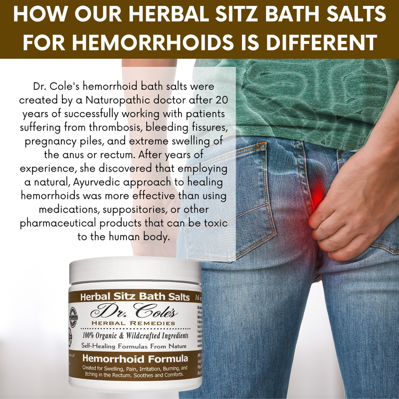 COLEHERBALS LLC 02 - Dr. Cole's Hemorrhoid Salts Herbal