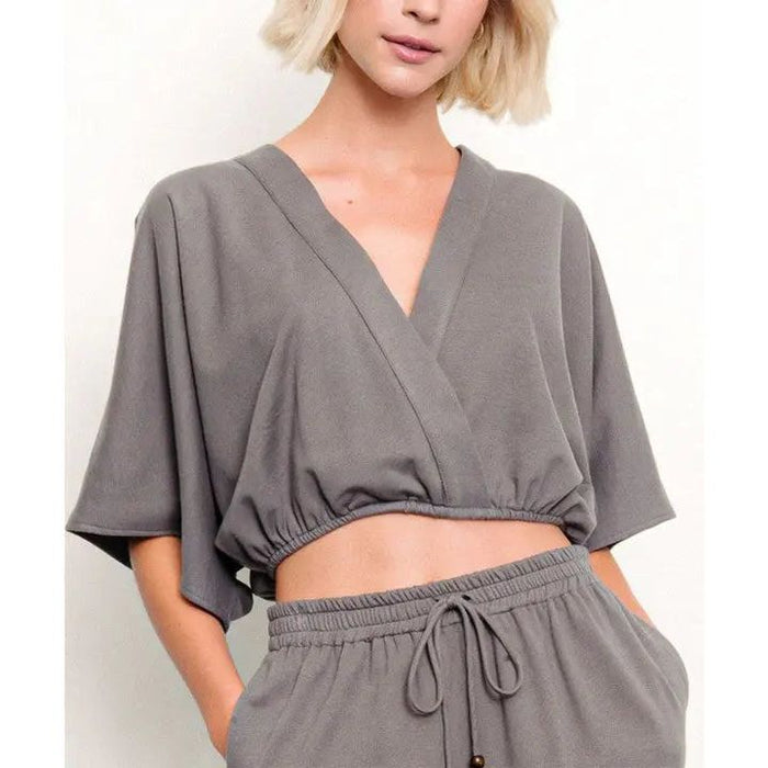 Hemp Kimono Crop NEW