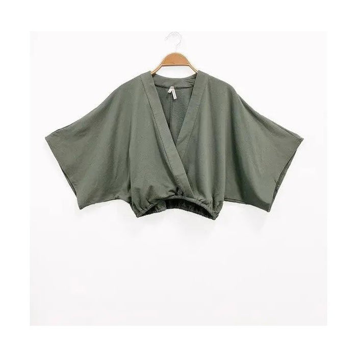 Hemp Kimono Crop NEW