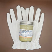 By Robin Creations New! Intense Herb-Infused Healing Balm + Cotton Gloves Set - Adult & Children Sizes Accessories & Containers